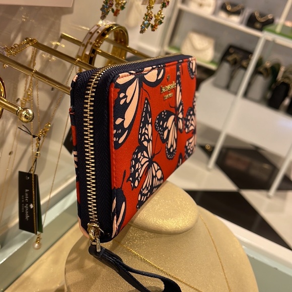 Kate Spade Chelsea Large Continental Wallet The little Better Butterfly Multi - Picture 5 of 16